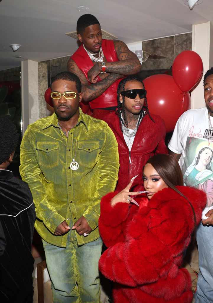 YG Hosts All Red Upscale Birthday Celebration at Melrose Place