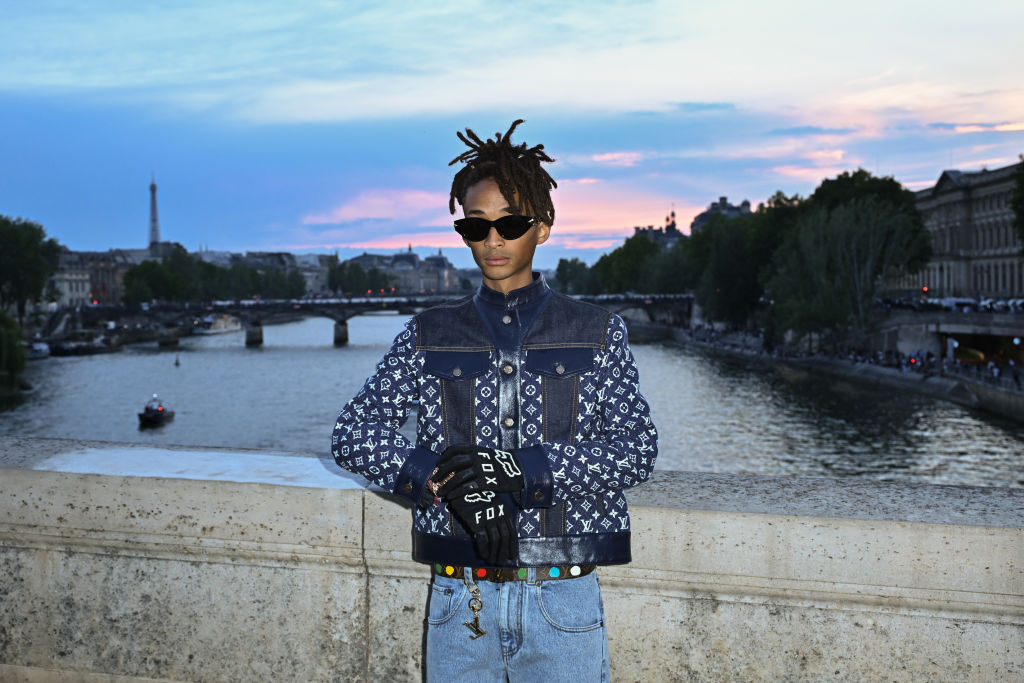 21metgala on X: Willow Smith and Jaden Smith attend the Louis Vuitton  Menswear Spring/Summer 2024 show.  / X