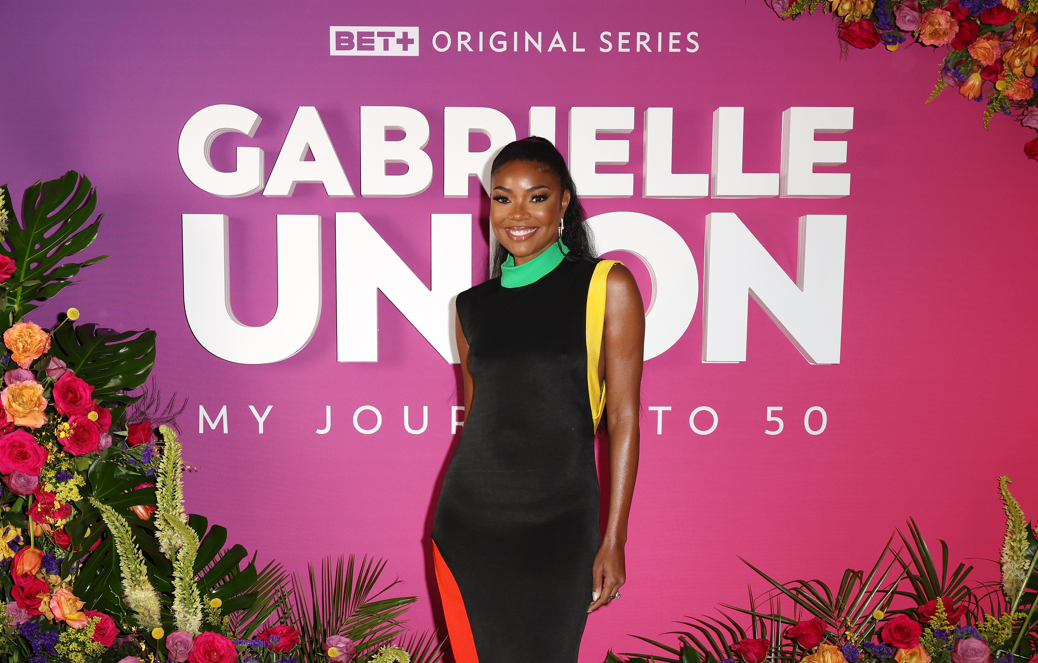 Gabrielle Union 'My Journey To 50' party assets
