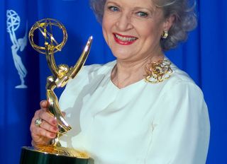 Winner Betty White at Emmy Awards