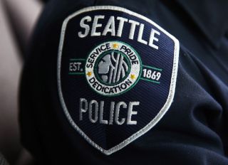 Seattle police department, SPD (Genna Martin, seattlepi.com)