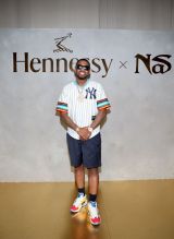 Hennessy & Nas Celebrate Hip Hop’s 50th Anniversary With A Collaborative Limited Edition Bottle in New York City on July 20, 2023
