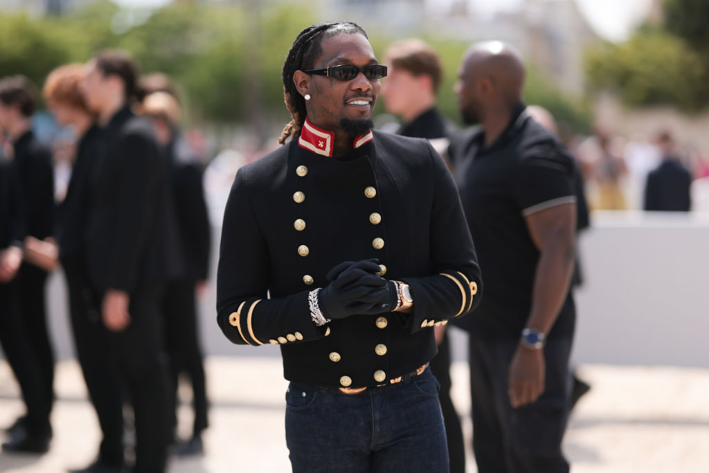 Street Style - Paris Fashion Week - Menswear Spring/Summer 2024 : Day Four