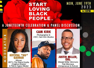 Start Loving Black People Juneteenth Panel