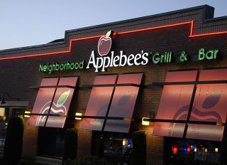 Applebees food menu in Buckley, wshington usa