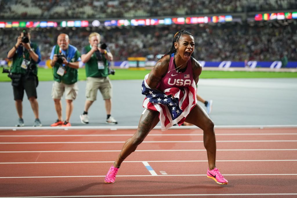 Don’t Call It A Comeback: Sha’Carri Richardson Makes History By Winning World Athletics 100-Meter Gold– ‘I’m Not Back, I’m Better’