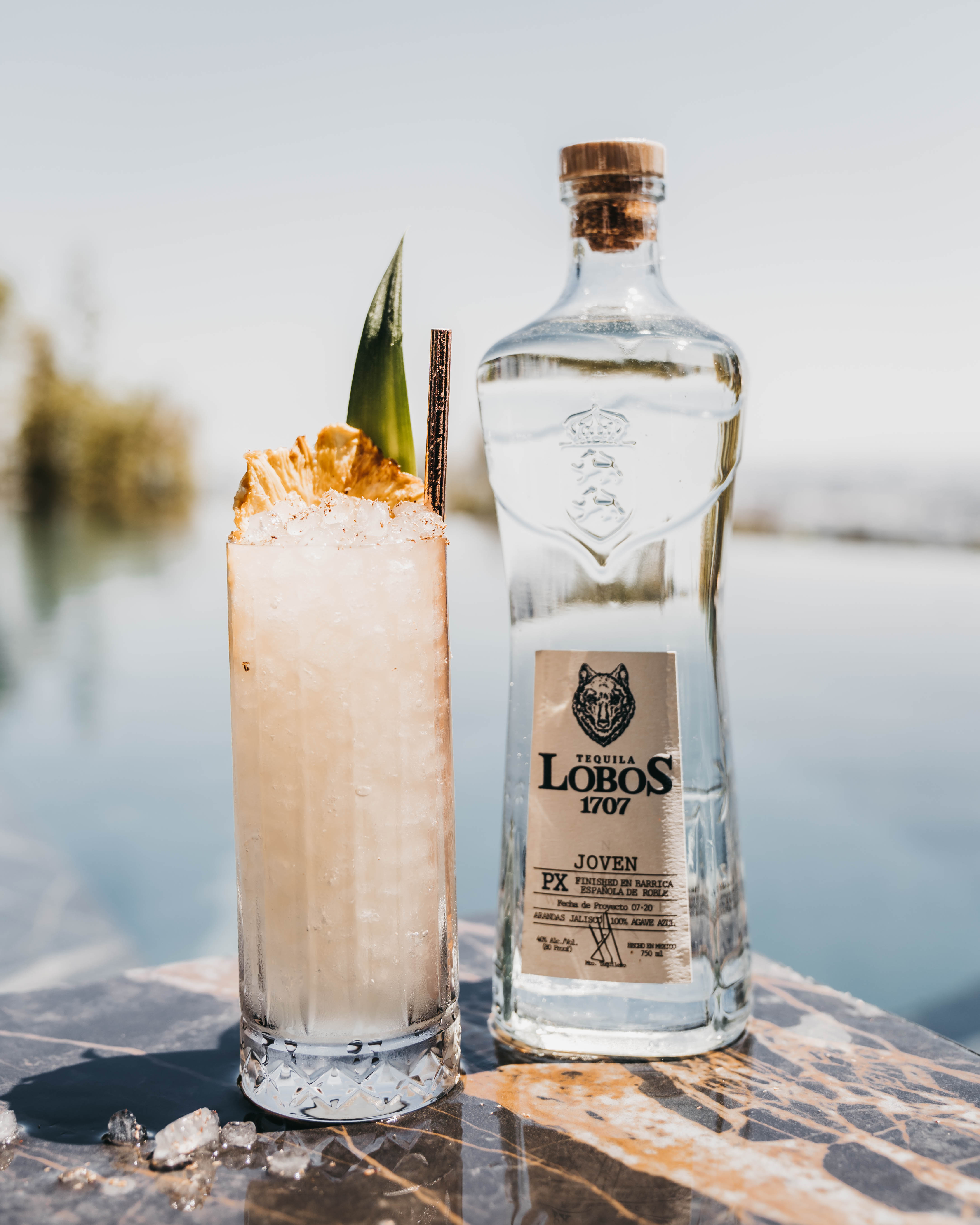 The Lobos 1707 Tequila: “Lobos Colada”