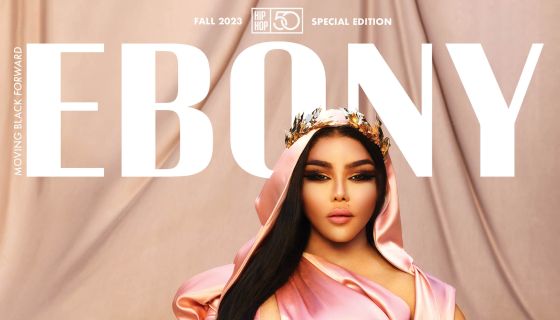 Lil Kim x Ebony Magazine Covers