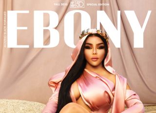 Lil Kim x Ebony Magazine Covers