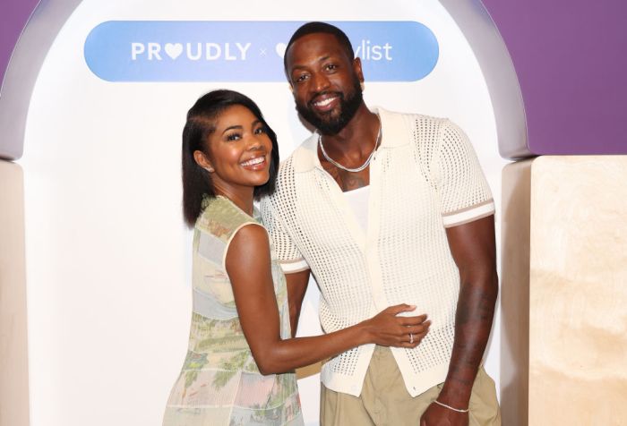 Gabrielle Union And Dwyane Wade host the PROUDLY Hair Care Launch at the Babylist L.A. Showroom