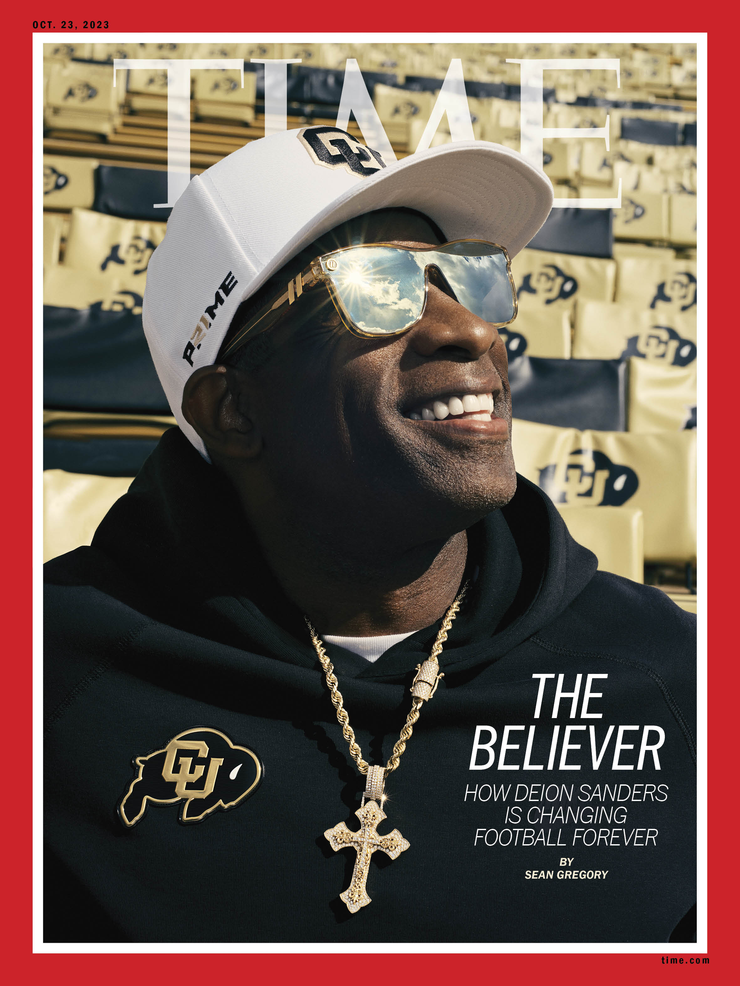 Deion Sanders--TIME Magazine