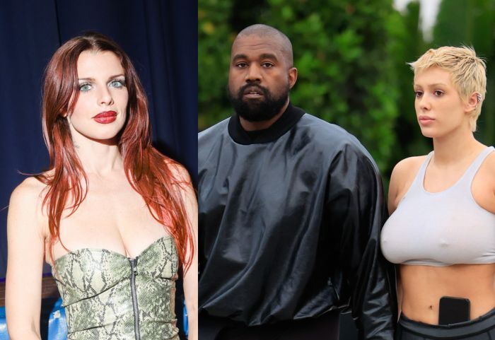 Julia Fox x Kanye West x Bianca Censori
