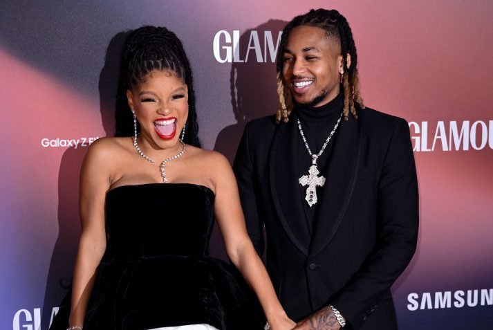 Halle Bailey & DDG Attend The Glamour Women Of The Year Awards After Rapper Trolls Twitter With ‘Rich Bum’ Bio