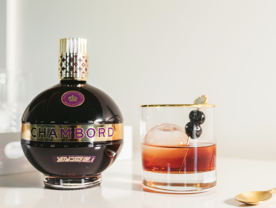 Chambord’s Peanut Butter and Jelly Old fashioned