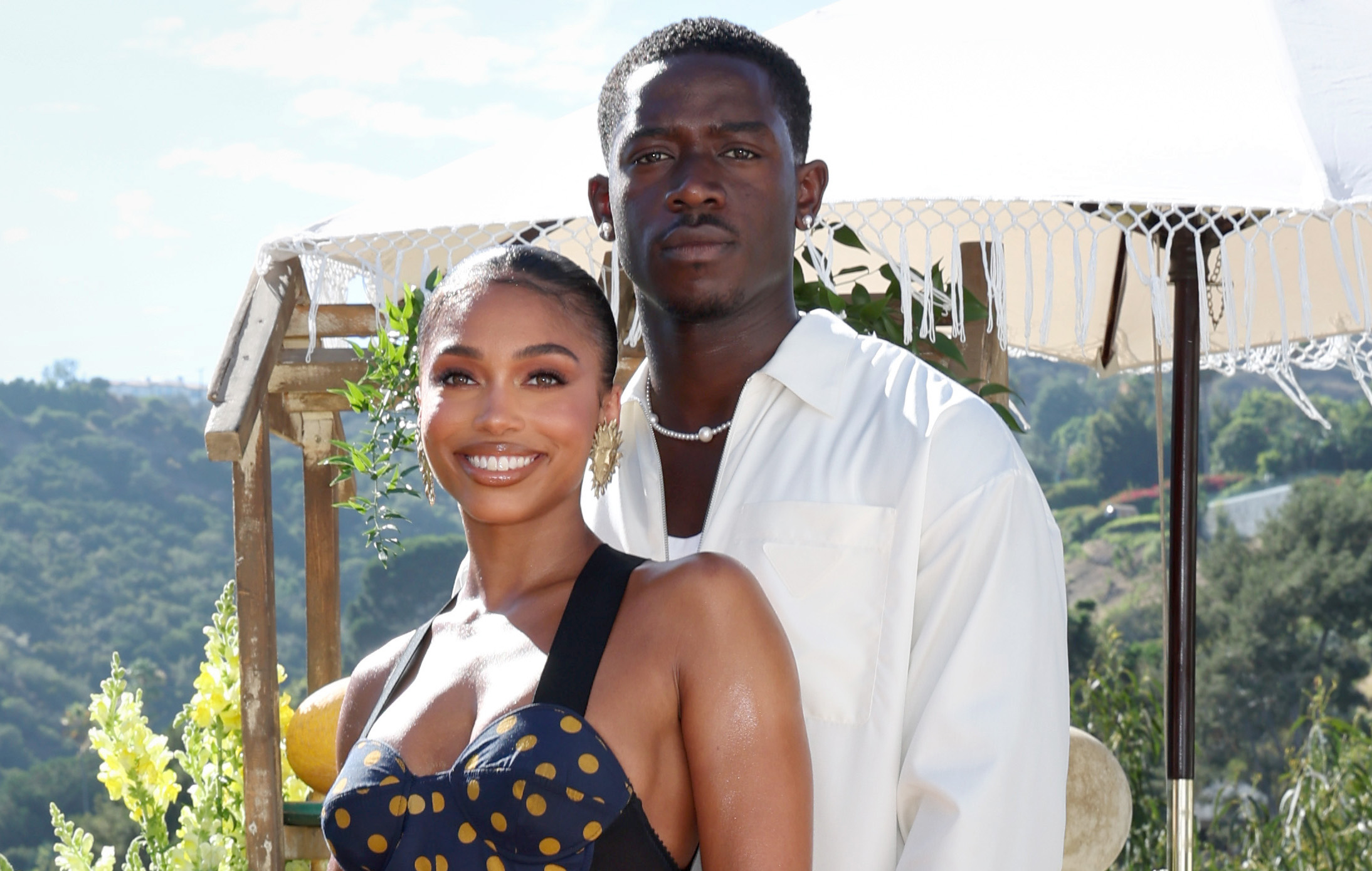 Lori Harvey Partners With REVOLVE To Launch Her New Brand, Yevrah Swim, At Villa Fiona In Hollywood