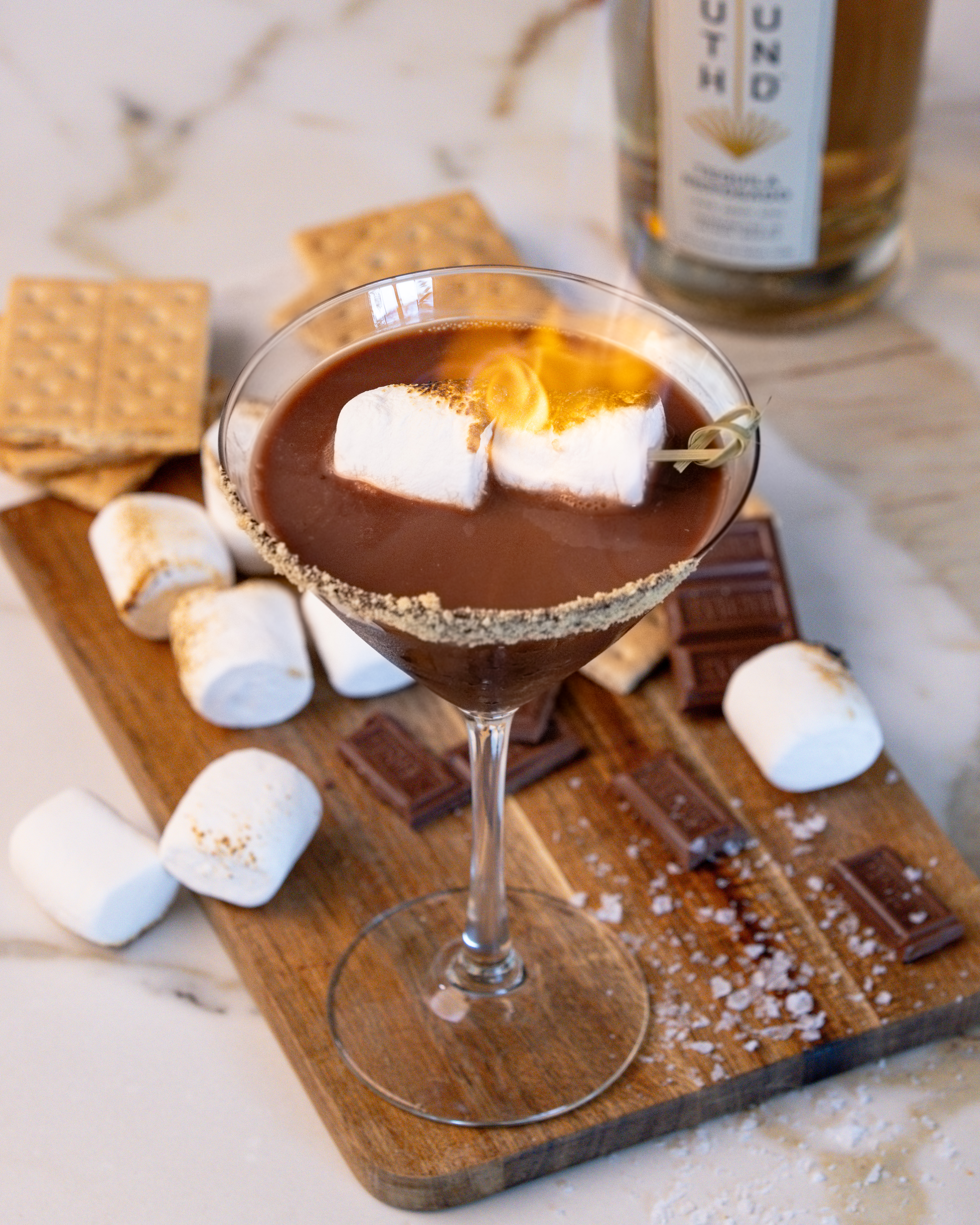 Southbound Tequila S’mores Martini