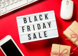 Black friday sale online shopping.