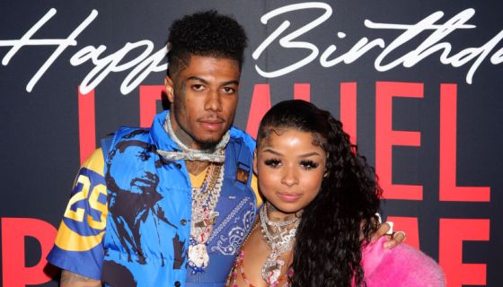 Blueface & Chrisean Rock attend Zeus Network Presents Lemuel Plummer's Birthday Celebration Hosted By French Montana