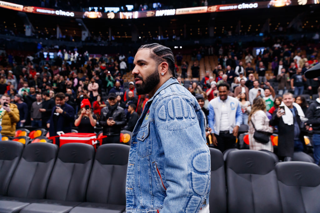 Drake - Boston Celtics v Toronto Raptors