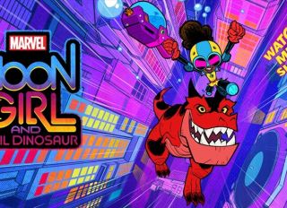 Disney 'Marvel's Moon Girl and Devil Dinosaur' S2 Key Art