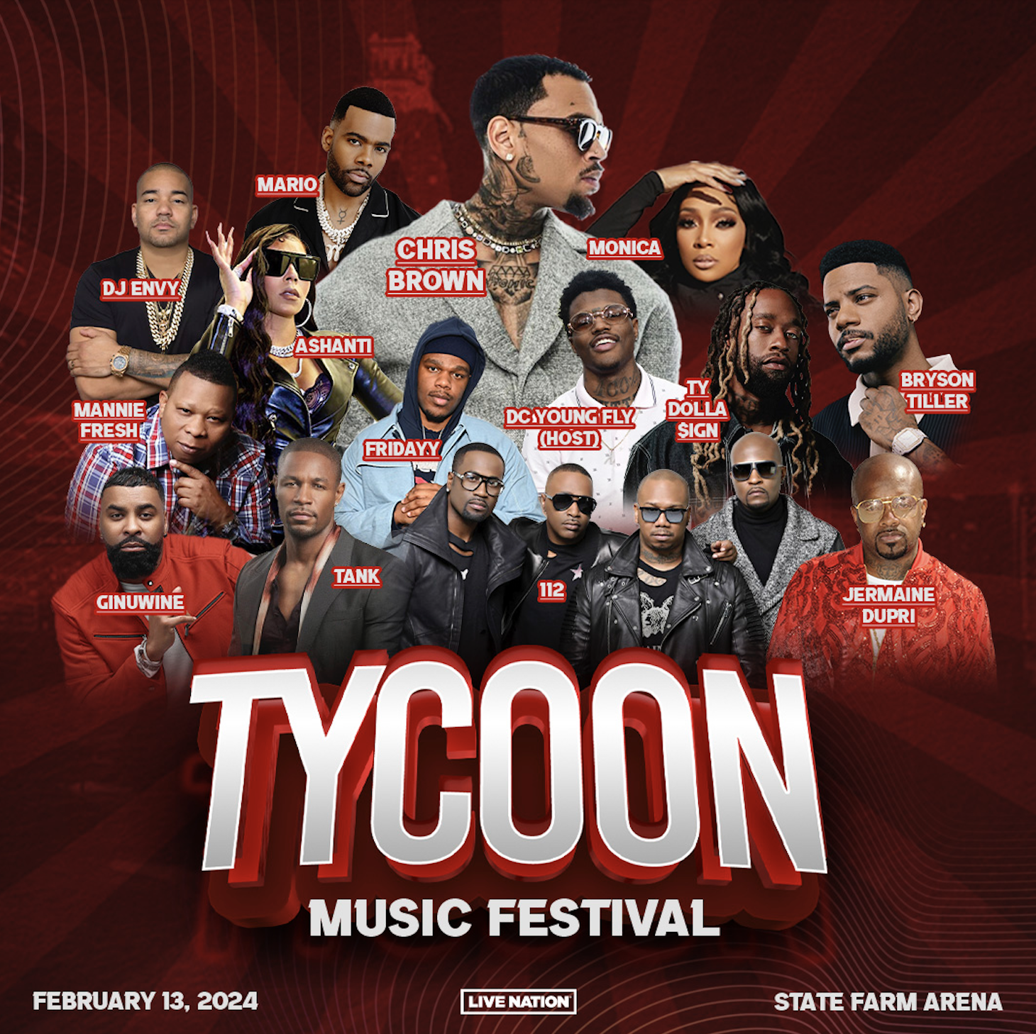 Chris Brown and the Tycoon Festival