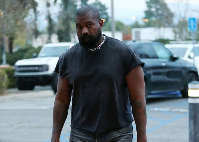 Kanye West - Celebrity Sightings In Studio City - January 19, 2024