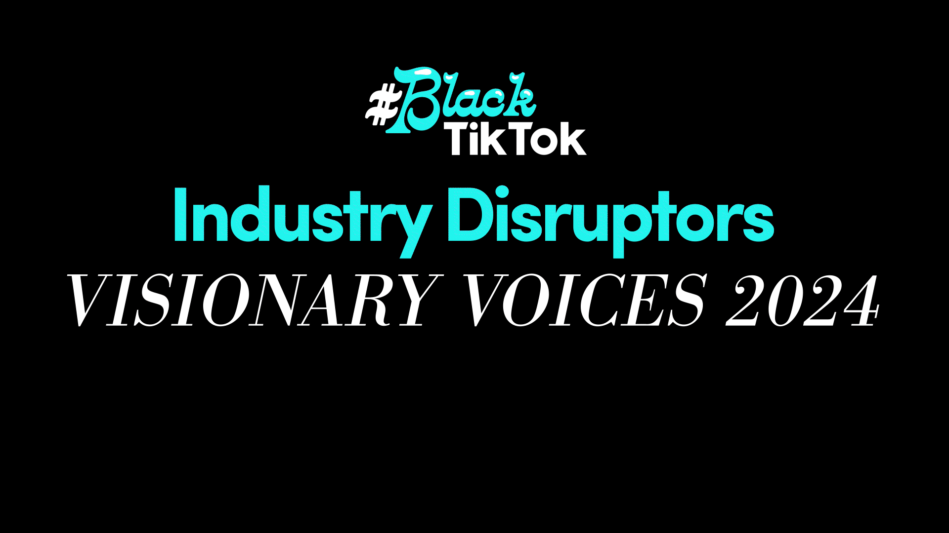 Tiktok visionary voices