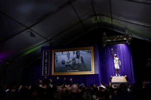 Los Angeles Lakers Unveil Kobe Bryant Statue