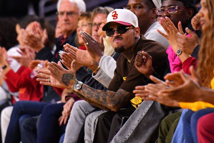 Chris Brown Drags Ruffles Over NBA All-Star Celebrity Game Snub