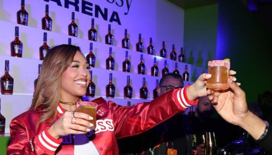 Jordyn Woods Hennessy Arena NBA All-Star Weekend At Hilbert Circle Theatre, Indianapolis