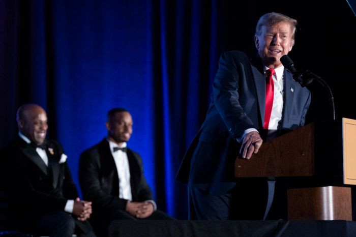 Former President Donald Trump Speaks At The Black Conservative Federation's Honor Gala In South Carolina