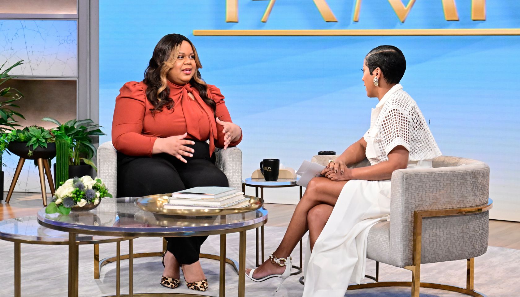 Reesa Teesa Appears On The Tamron Hall Show