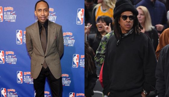 Stephen A Smith and Jay-Z