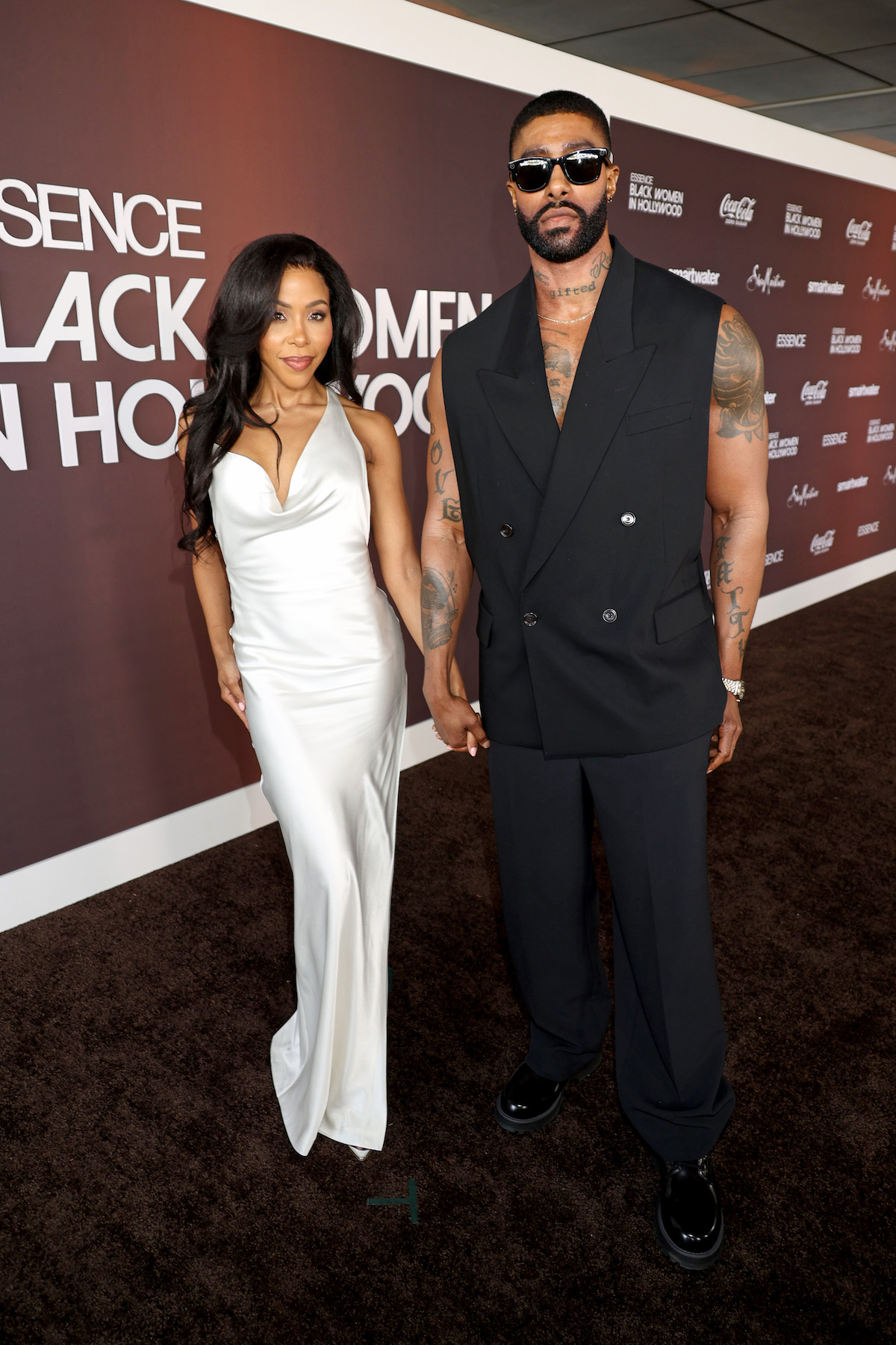 KJ Smith and Skyh Black attend 17th Annual Essence Black Women In Hollywood Awards