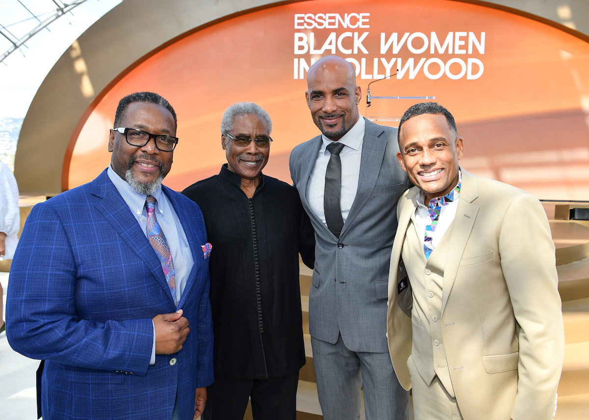 Wendell Pierce Edward Lew Boris Kodjoe Hill Harper attend 17th Annual Essence Black Women In Hollywood Awards