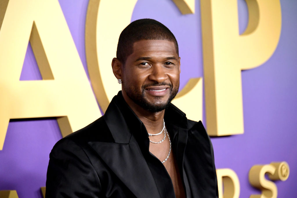 Usher Receives President's Honor At 2024 NAACP Image Awards #Usher