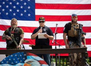 Gun Rights Activists Gather For 2nd Amendment Rally In Michigan