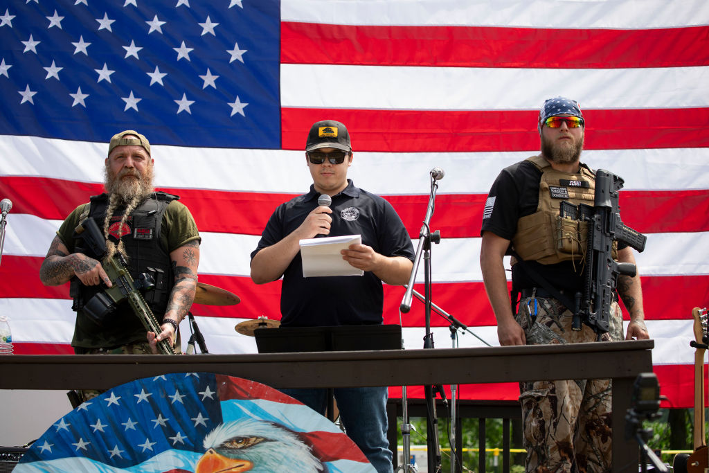 Gun Rights Activists Gather For 2nd Amendment Rally In Michigan