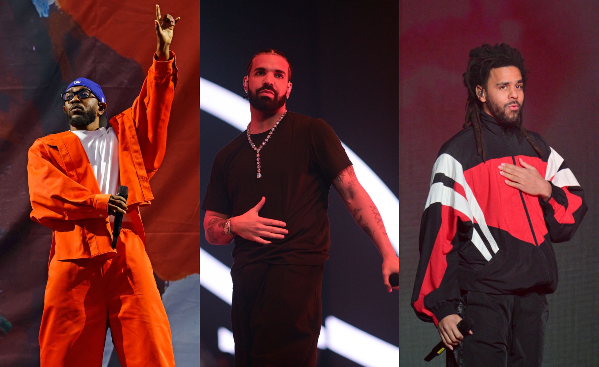 Drake, J. Cole, Kendrick