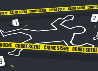 Forensic crime shooting scene investigation
