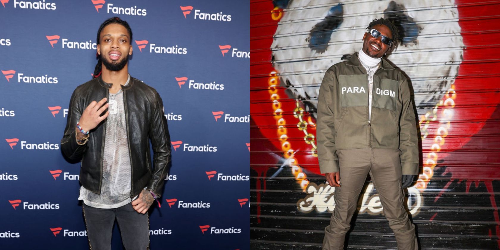 Demar Hamlin and Antonio Brown