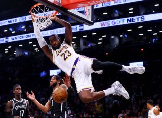 Los Angeles Lakers v Brooklyn Nets