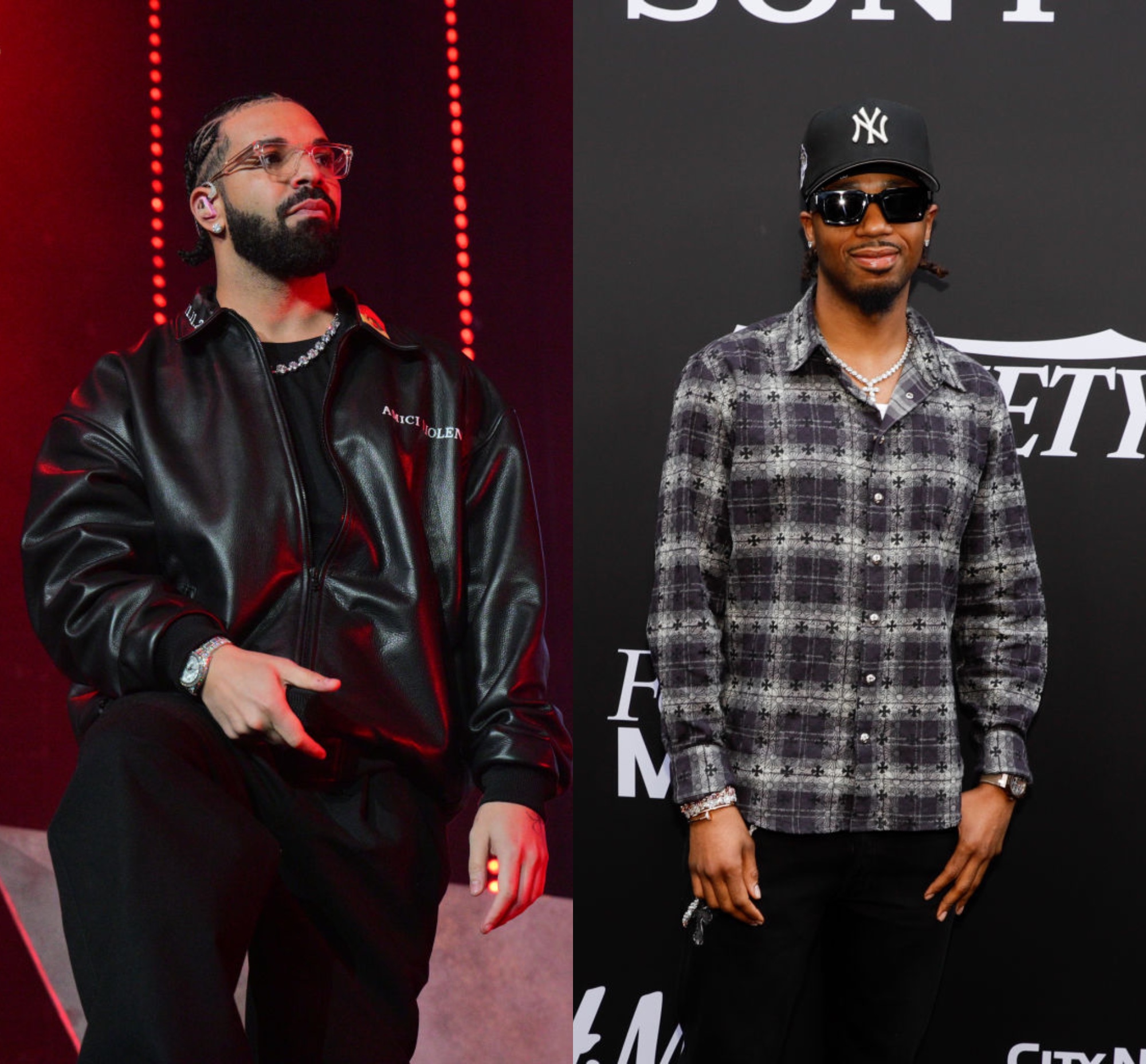 <div>Drake Trolls Metro Boomin With A.I. ‘Drumline’ Memes & Hires Drumline To Perform Outside Magic City</div>