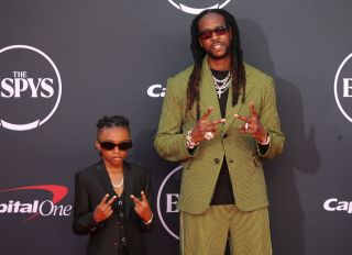 2Chainz and son Halo attend The 2023 ESPY Awards