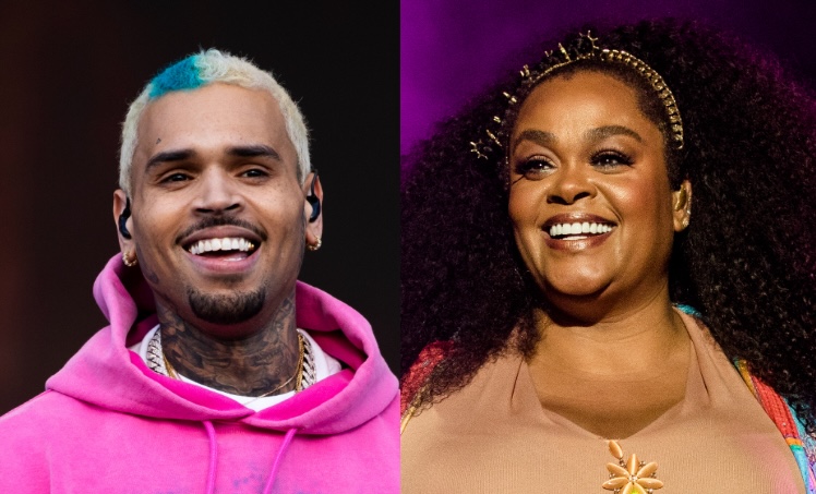 Jill Scott and Chris Brown