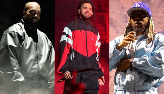 Kanye West, J. Cole, Kendrick Lamar
