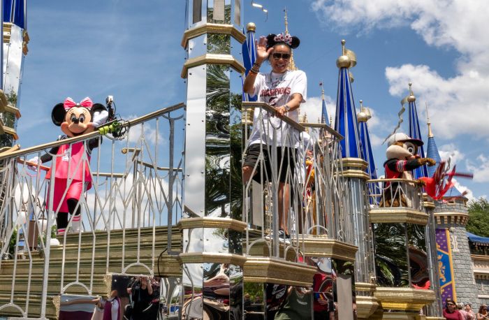 Dawn Staley at Disney World