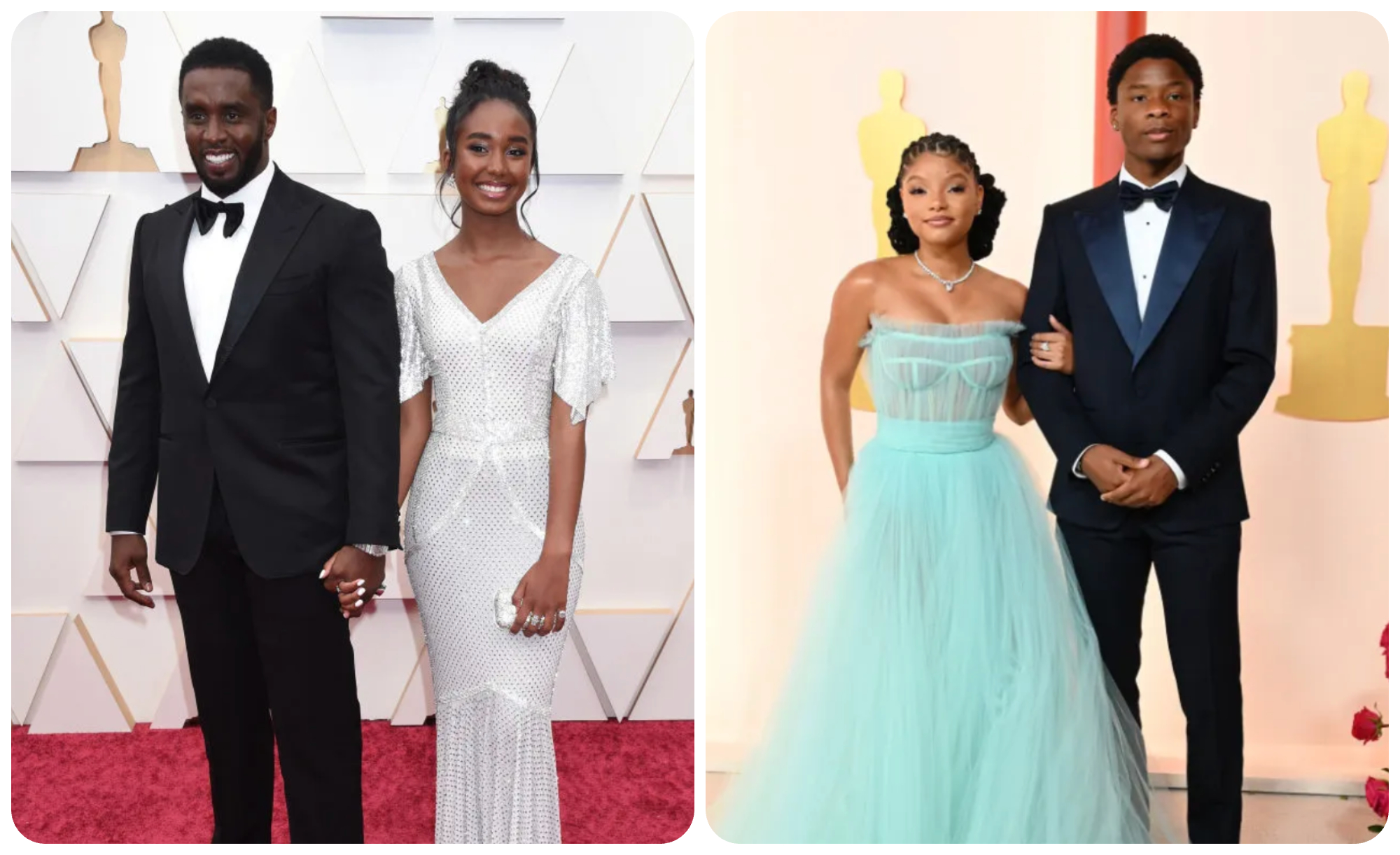 Prom Preciousness! Chloe & Halle Bailey’s Brother Branson Takes Diddy’s Daughter Chance To Prom