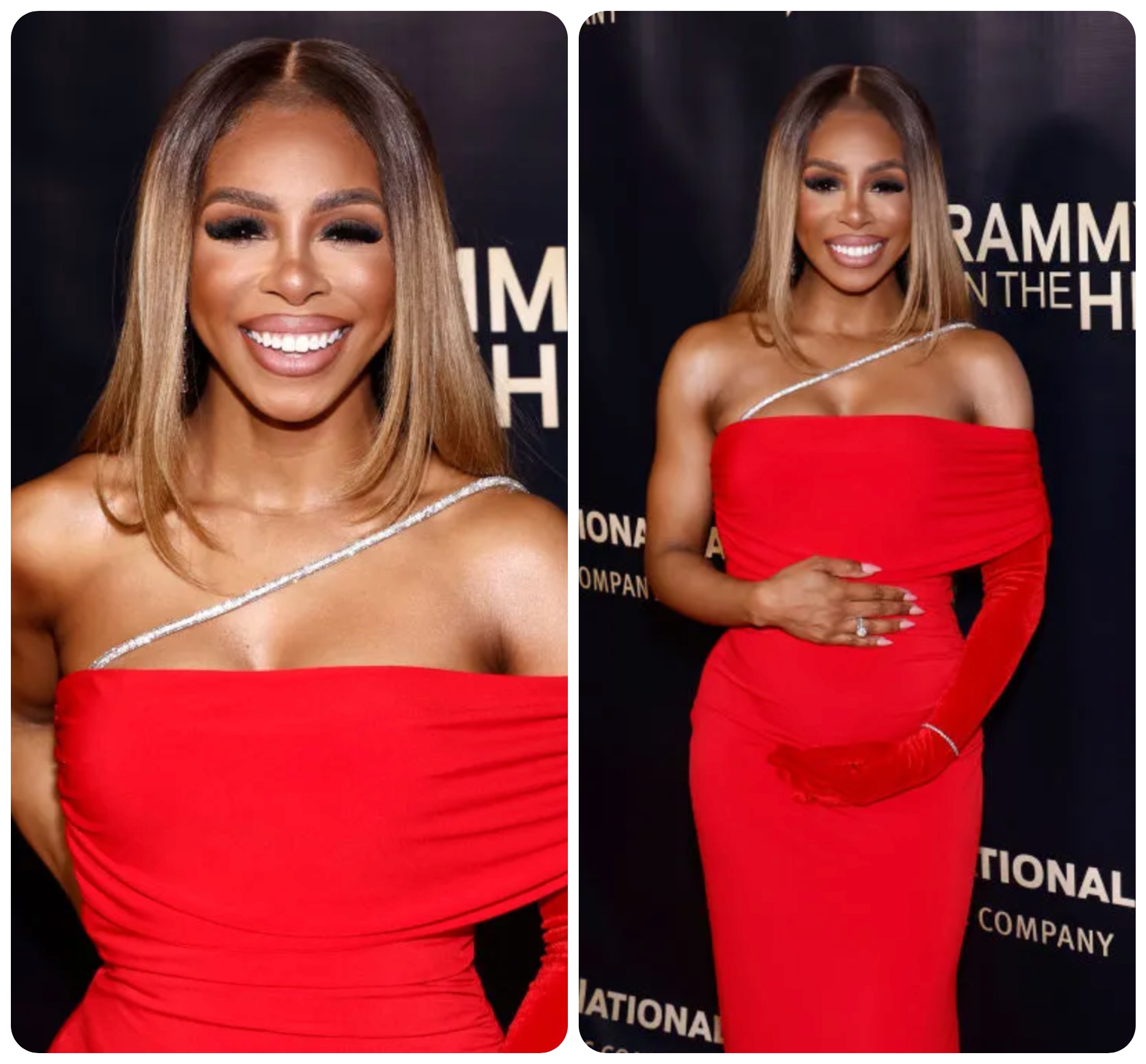 Glowing & Gorgeous: Candiace Dillard Bassett Debuts Her ‘Drive Back’ Baby Bump In Radiant Red Look