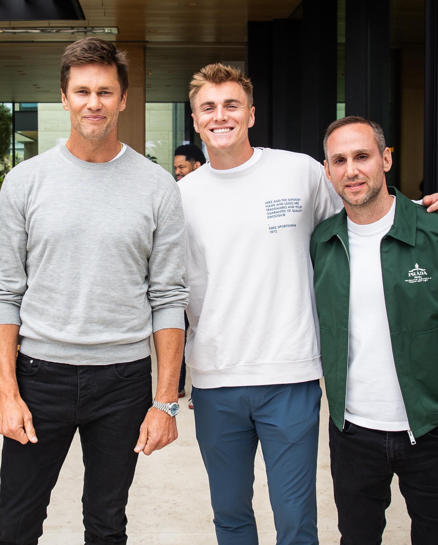Michael Rubin, JayZ, & Tom Brady Hosts Lunch For NFL Rookies(02)